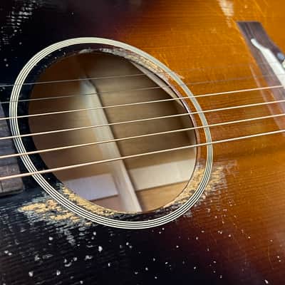 2025 Gibson Custom Murphy Lab 1942 Banner J-45 Heavy Aged Acoustic Guitar Vintage Sunburst image 5
