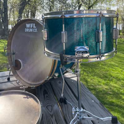 WFL (Ludwig) Dual Strainer Snare Drum (1937-1948) - Adrian Kirchler snare wire image 3