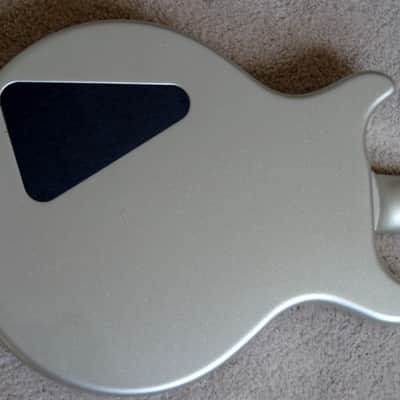 Hamer Vanguard 1999 Artist Mahogany P90 Silver Metallic image 4