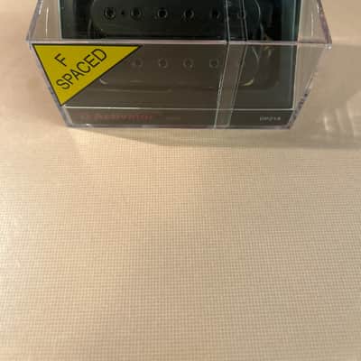 DiMarzio DP219FBK + BK D Activator F-Spaced Neck Humbucker 2010s - Black image 2