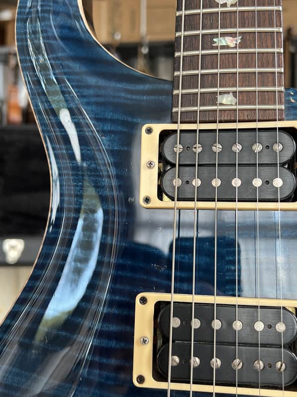 PRS 20th Anniversary Custom 24 10-Top Whale Blue 2005 | Reverb