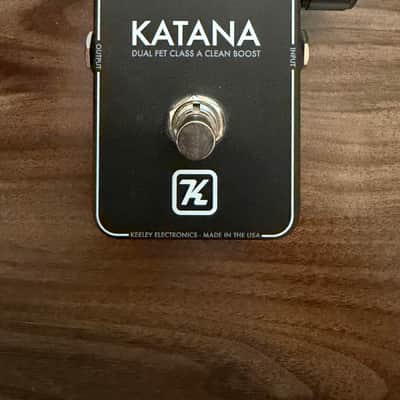 Keeley Katana Clean Boost 2019 - Black XIX Edition image 1