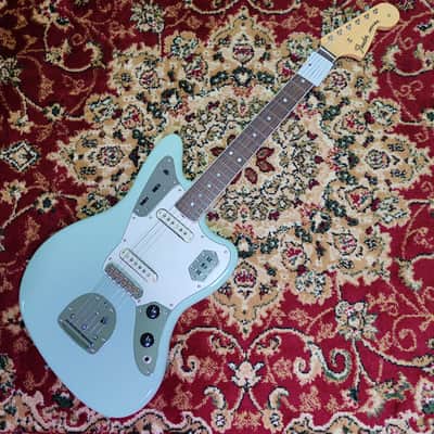 *NEW IN BOX* 2026 Fender Japan Moeka Shiotsuka Jaguar moni 羊文学 (Hitsujibungaku) Limited Edition with Exclusive Strap - Aged Sonic Blue MIJ JD26 image 5