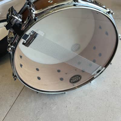 Tama DKP146MRK 6x14" Soundworks Kapur Snare Drum 2010s - Matte Brown Natural image 3