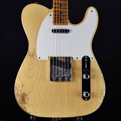 Fender Custom Shop 1954 Telecaster Super Heavy Relic Nocaster Blonde image 2