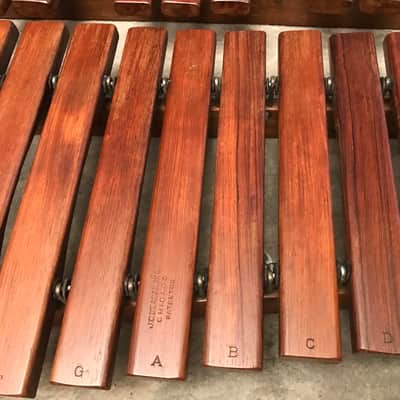 Deagan Marimba bars Rosewood #352  1920's-30's image 3