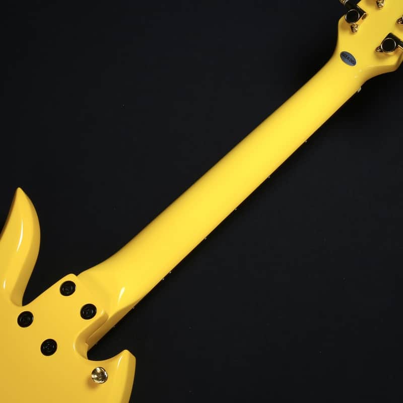 Burny Yellow Heart Jr. YH-JR Mini Guitar (Hide X Japan | Reverb