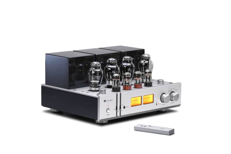 MUZISHARE X9 Stereo Tube Amplifier with Remote Control,Single-Ended Class A, 300B Tubes, Built-in MM Phono Stage, Power AMP, 6.5mm Headphone Output,ac115 and AC230 Switchable image 1