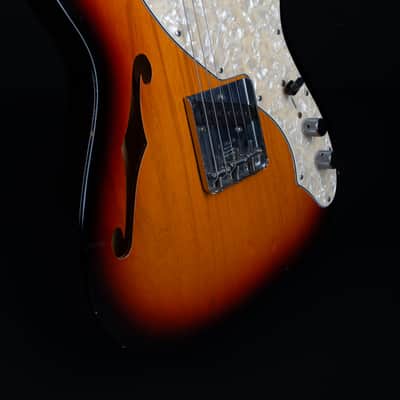 Fender Greg Fessler Masterbuilt 1969 Telecaster Thinline 2010 - Sunburst image 9