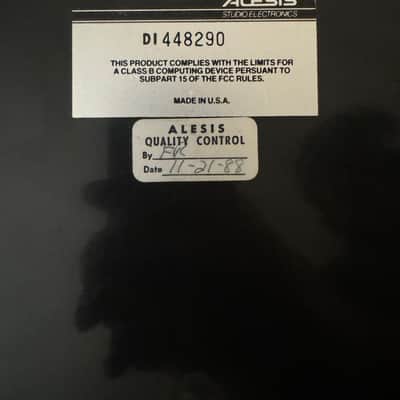 Alesis HR-16 High Sample Rate 16-Bit Drum Machine 1980s - Gray image 5