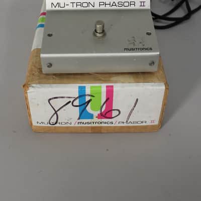 1970s Musitronics Mu-Tron Phasor II Effect Pedal w/Box image 2