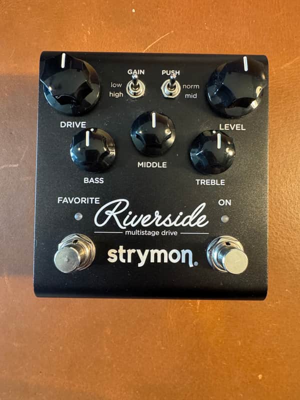 Strymon Midnight Edition Riverside Multi-Stage Drive 2022 - Midnight Edition (Black)