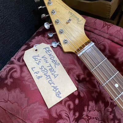 Fender Vintera Road Worn '60s Stratocaster  2021 - Lake Placid Blue image 6