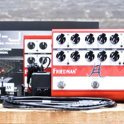 Friedman IR-J Jake E Lee Signature 2 Channels Dual Tube Preamp & DI Effect Pedal image 7
