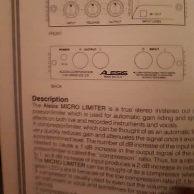 Instruction Manual for The Alesis Micro Series 90s image 6