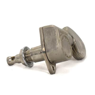 Grover Futura Flat Back Single Tuning Machine, Bass Side image 2