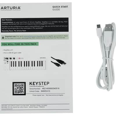 Arturia KeyStep Sequencer Midi USB Live Sound DJ/Recording Keyboard Controller image 6