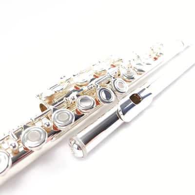 Samperi Spectrum 14k GOLD Riser Intermediate Flute B Ft by Haynes Amadeus Makers image 2