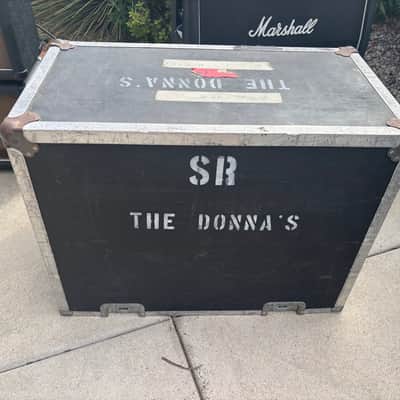 Marshall 1960A 4x12 Cabinet w/ Celestion Vintage 30s + Road Case used on tour by Allison Robertson (The Donna's) image 15