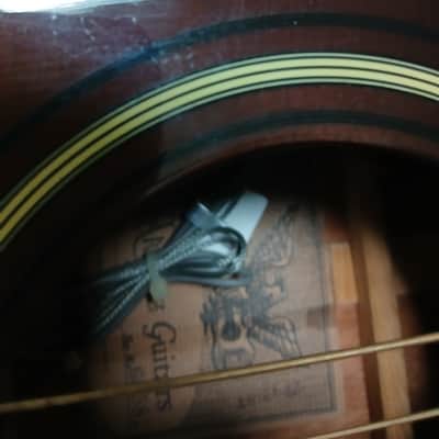 Alvarez 5013 Acoustic Guitar with pickup. 1981 - Tabacco Burst image 16