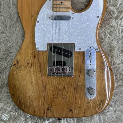 Michael Kelly Model MK53SSPMRO 1953 T-Style Electric Guitar, Spalted Maple image 8