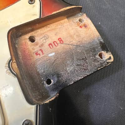 Vintage 1970 Fender Stratocaster 3-Tone Sunburst With Soft Case image 16