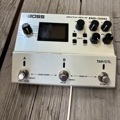 Boss DD-500 Delay 2015 - Present - White electric guitar multi effect delay image 11