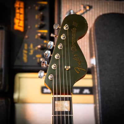Fender Coronado II with Tremolo, Rosewood Fretboard 1967 - Extremly Rare Custom Color Charcoal Frost image 13