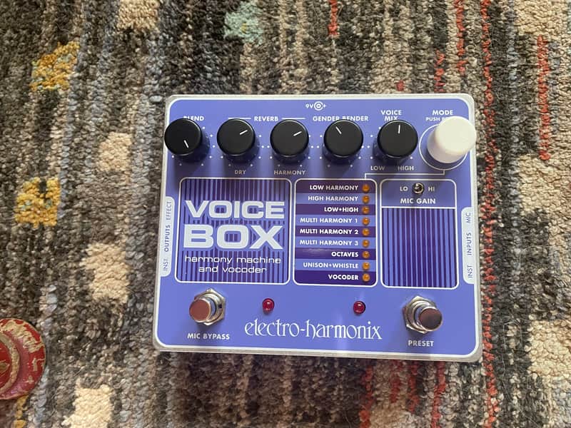 Electro-Harmonix Voice Box Harmony Machine & Vocoder 2009 - Present - Purple / Black image 1