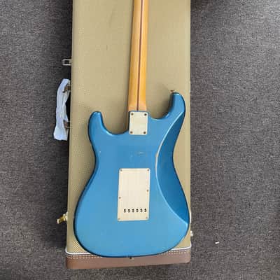 Fender Stratocaster 1957 Custom Shop Relic Lake Placid Blue image 6