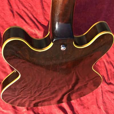 Gibson ES-335 Walnut 1969/70 Orange Label With Volute and Made in USA stamp image 10