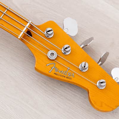 2000 Fender Precision Bass '57 Vintage Reissue PB57-70US Suburst Gold Guard w/ USA Pickup, Japan CIJ image 4