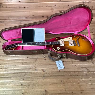 Gibson Custom LE 1957 Les Paul Ultra Heavy Aged Electric Guitar - Refin Burst image 7