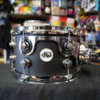 DW Design Series Black Satin 6.5" x 10" Maple Shell Tom | 10" Tom (2025) image 1