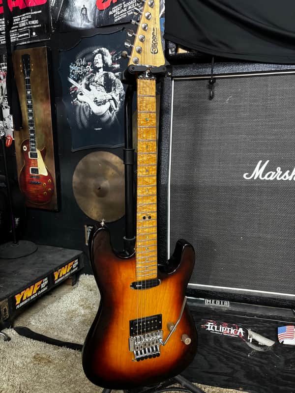 Casper Guitar Technologies S-Series 24 Fret 2014 - 3 Color Burst image 1