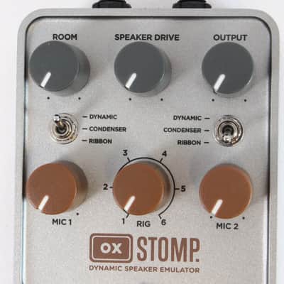 UNIVERSAL AUDIO UAFX OX Stomp Dynamic Speaker Emulator [24422065008871] (08/03) image 2