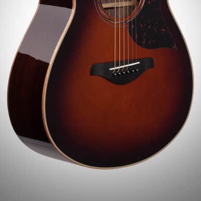 Yamaha AC3R Acoustic-Electric Guitar (with Gig Bag), Tobacco Brown Sunburst image 2
