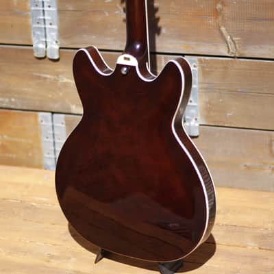 Hagstrom Super Viking - Transparent Brown York Signature image 13