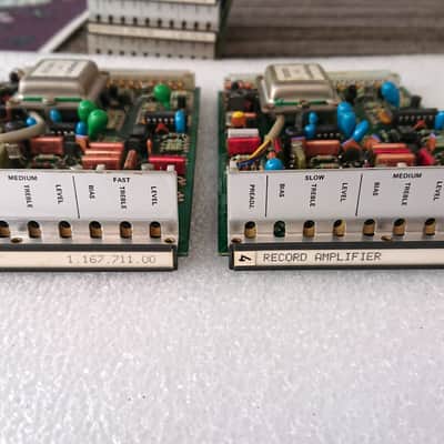 Studer B67, set of Audio & other cards image 22