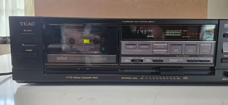Teac V-770 1986-1987 - Black | Reverb
