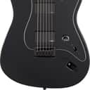 Fender Jim Root Stratocaster Electric Guitar Ebony FB, Flat Black