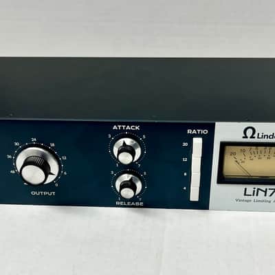 Lindell LIN76 FET Compressor Limiting Amplifier 2022 - Present - Black image 1