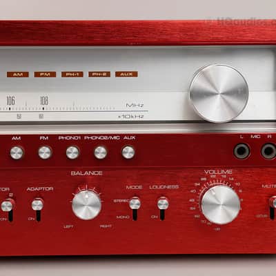 Pioneer SX-1250 160W Vintage Receiver - Recapped-Custom Red Face 1-Year Warranty image 4