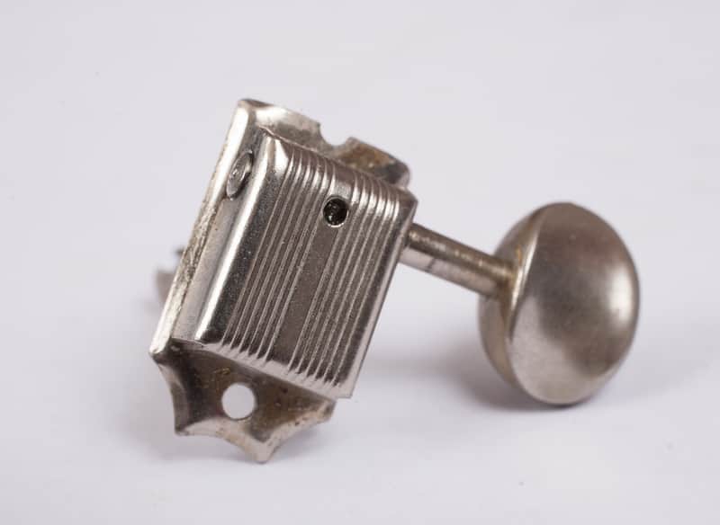 Fender Kluson Telecaster Stratocaster No Line Low E Tuner 1952-1955 Nickel image 1