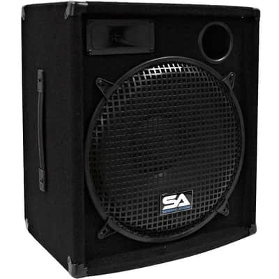 Pair 15" PA DJ KJ Speakers 600 W NEW PRO Audio Speaker image 2