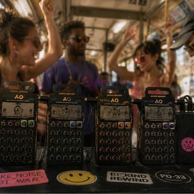 Teenage Engineering Pocket Operator Hard Shell (EVA) Travel Case - Cloud Gray (Case Only) image 9