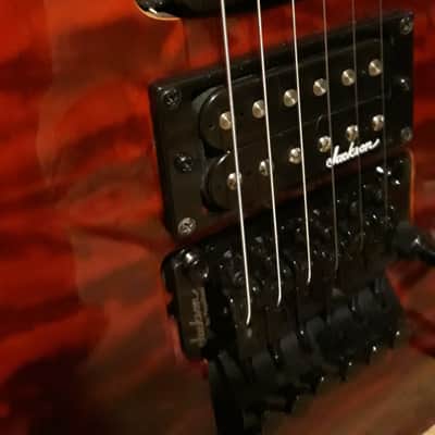 Jackson JS34Q DKAM - 2021 Transparent Red image 7