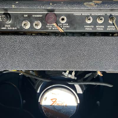 Fender Deluxe 1972 all original vintage Silverface amplifier amp image 9