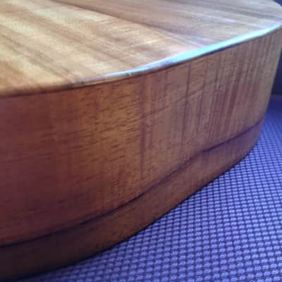 Iseman Weissenborn  2016 Natural,  all solid fallen and highly figured Koa image 13