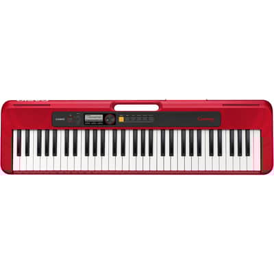 Casio Casiotone CT-S200 Portable 61-Key Digital Piano - Red